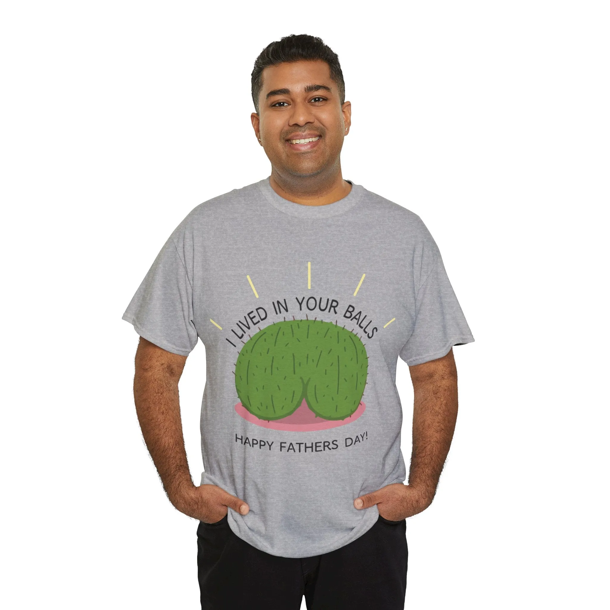 I lived in your balls Cotton Tee