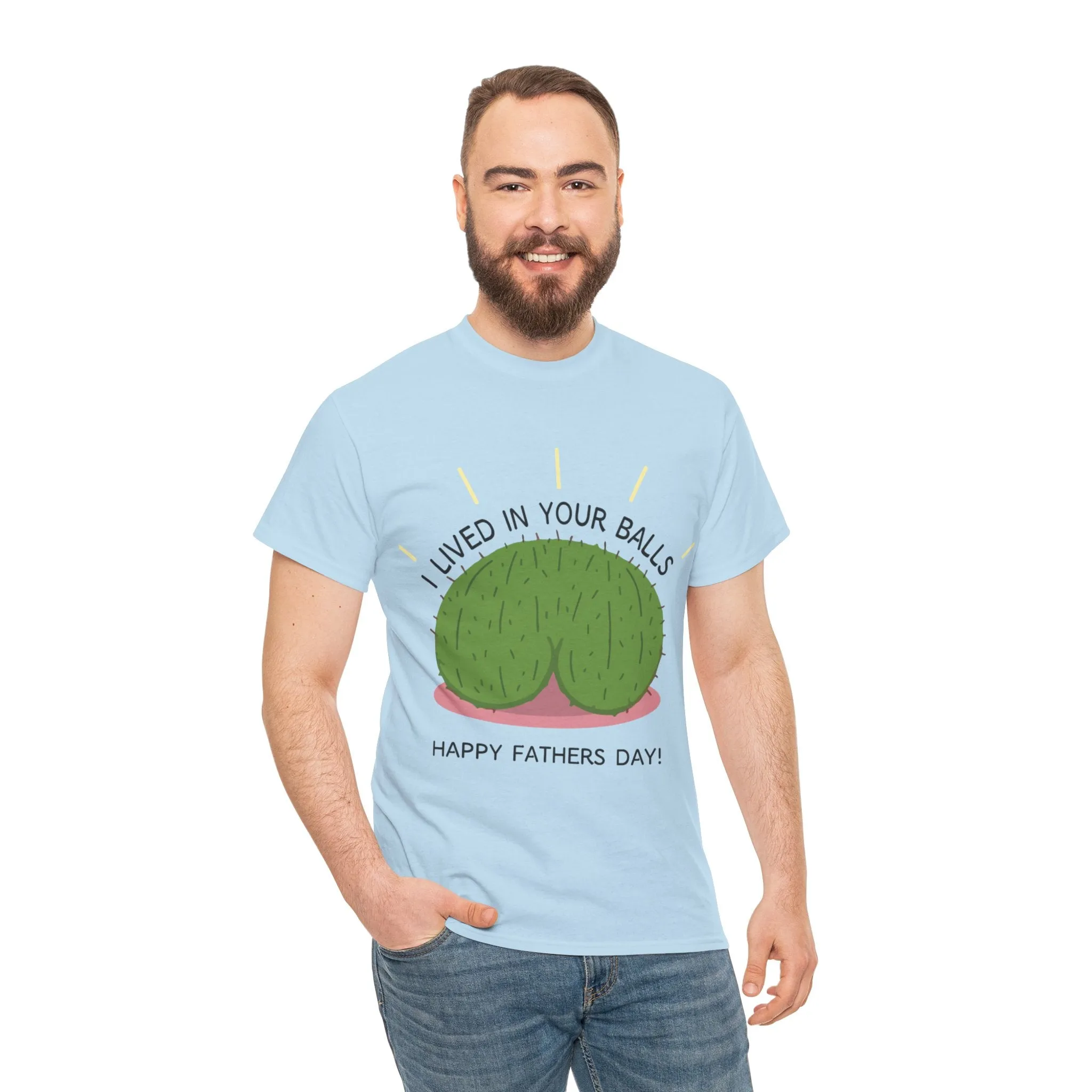I lived in your balls Cotton Tee