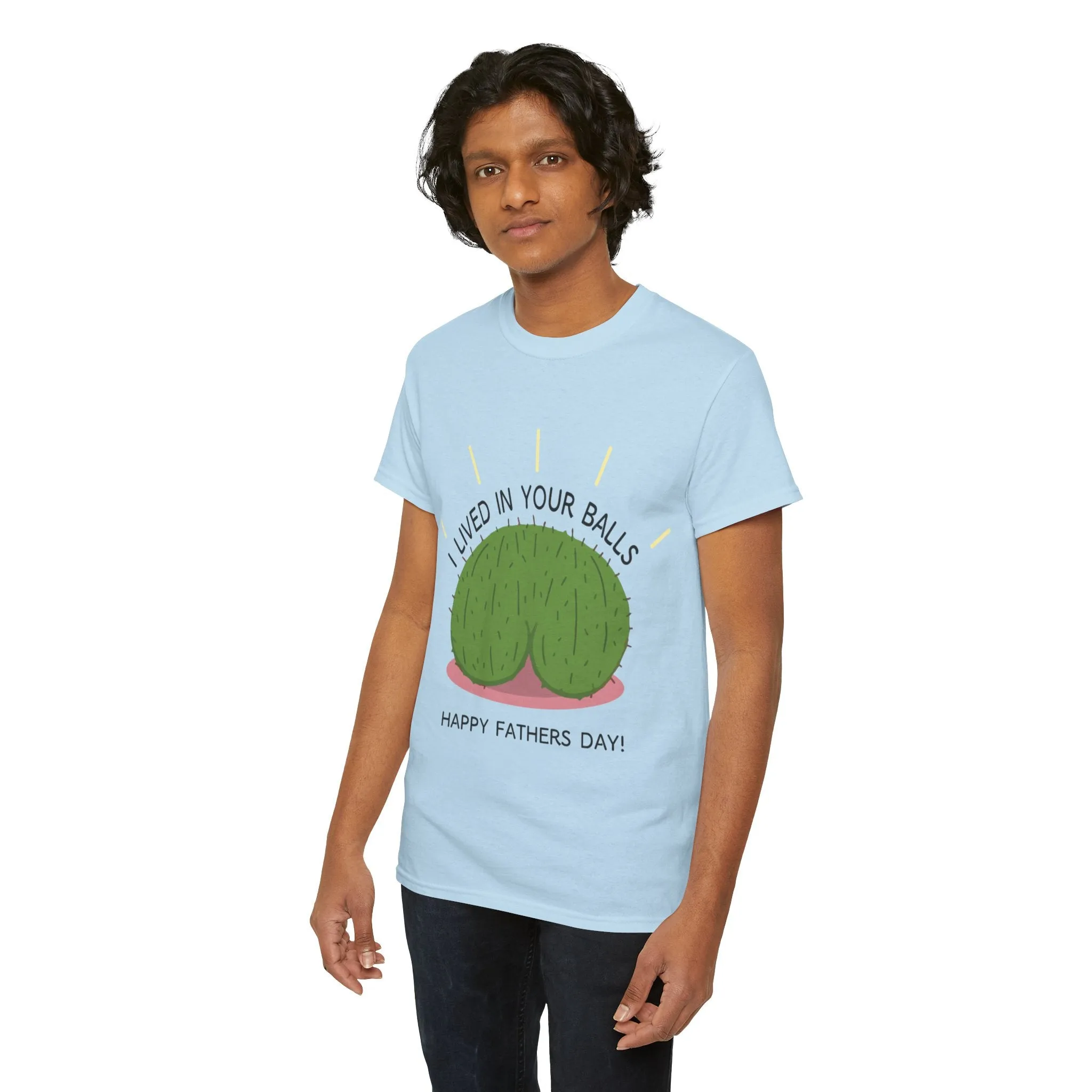 I lived in your balls Cotton Tee