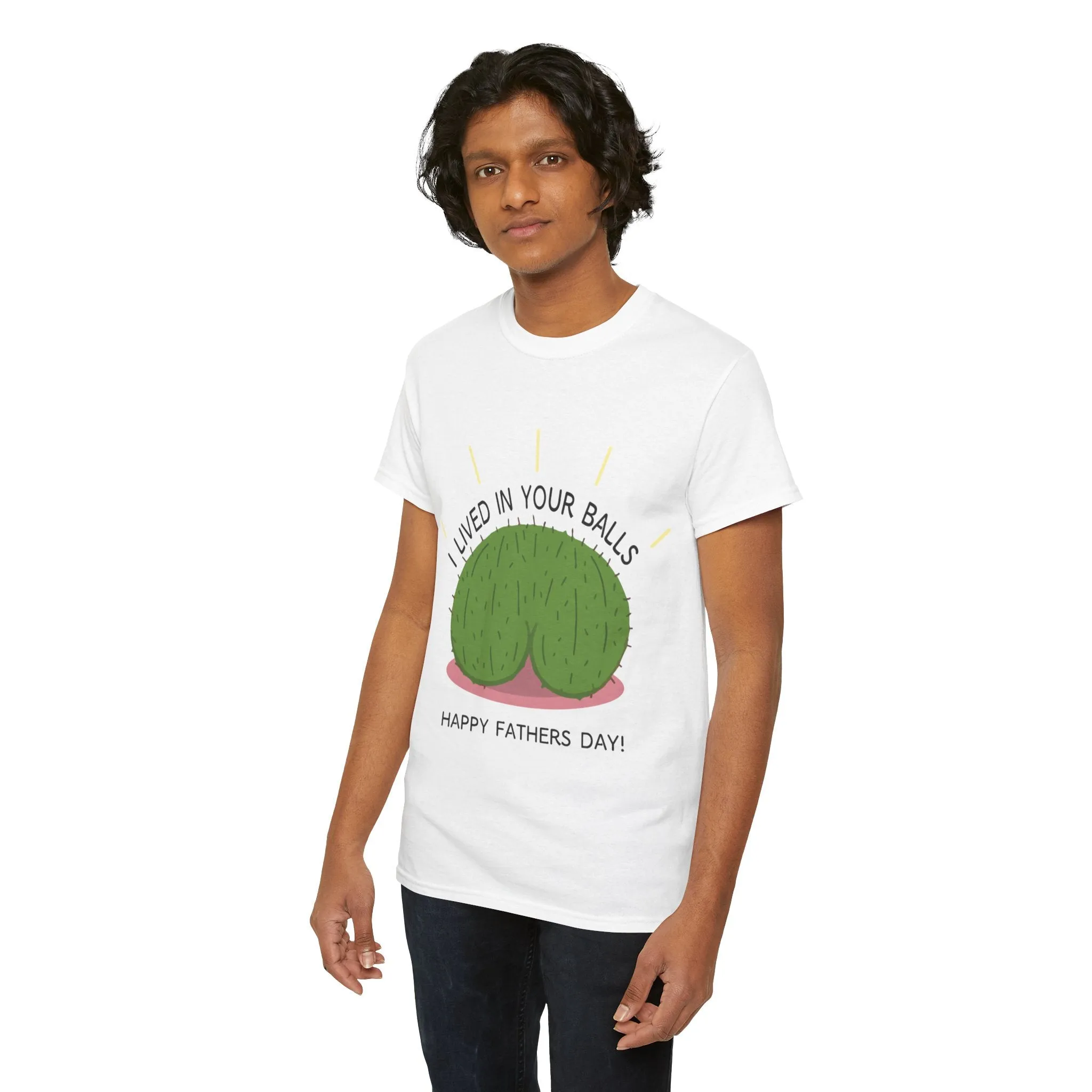 I lived in your balls Cotton Tee