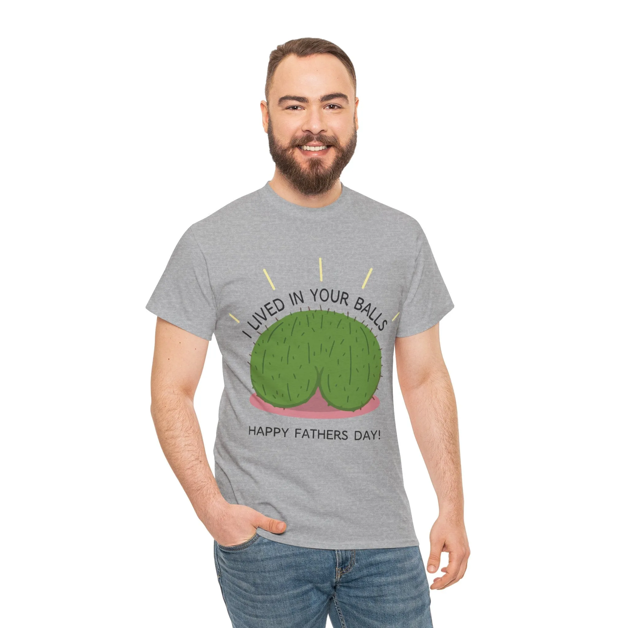 I lived in your balls Cotton Tee