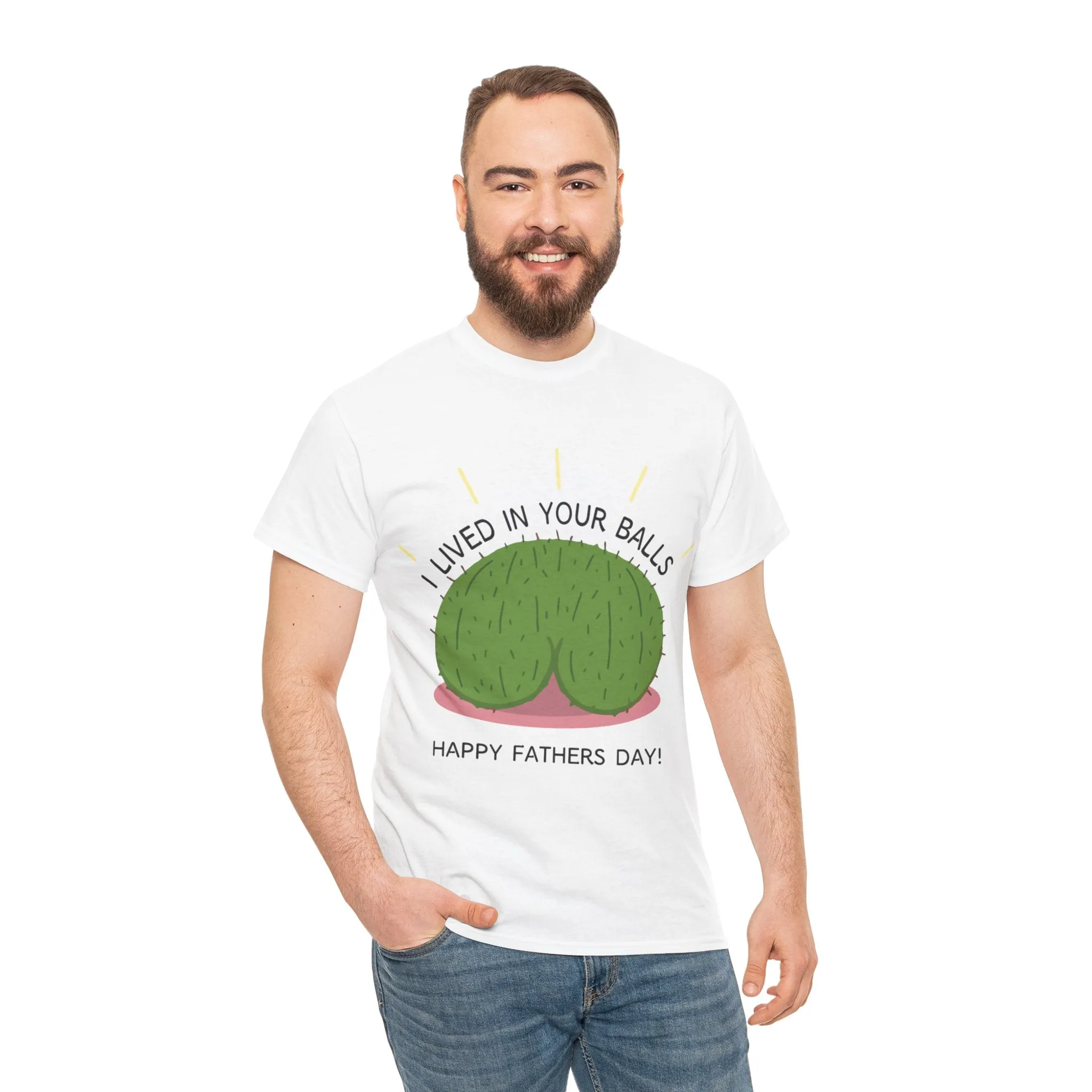 I lived in your balls Cotton Tee