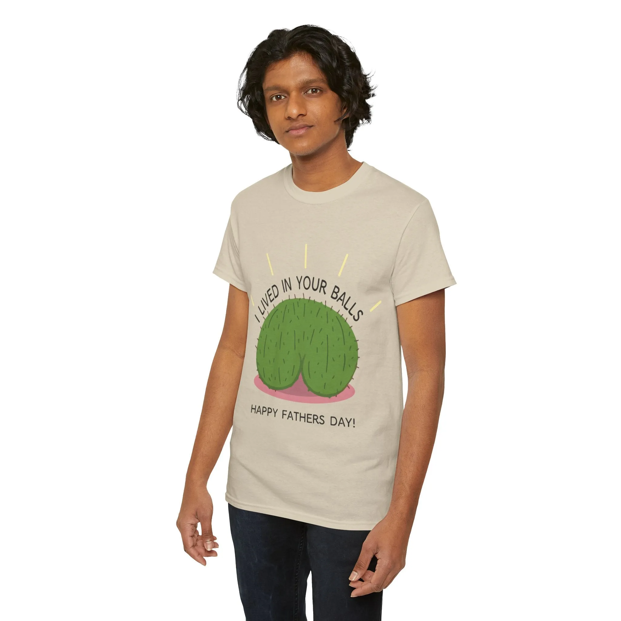 I lived in your balls Cotton Tee