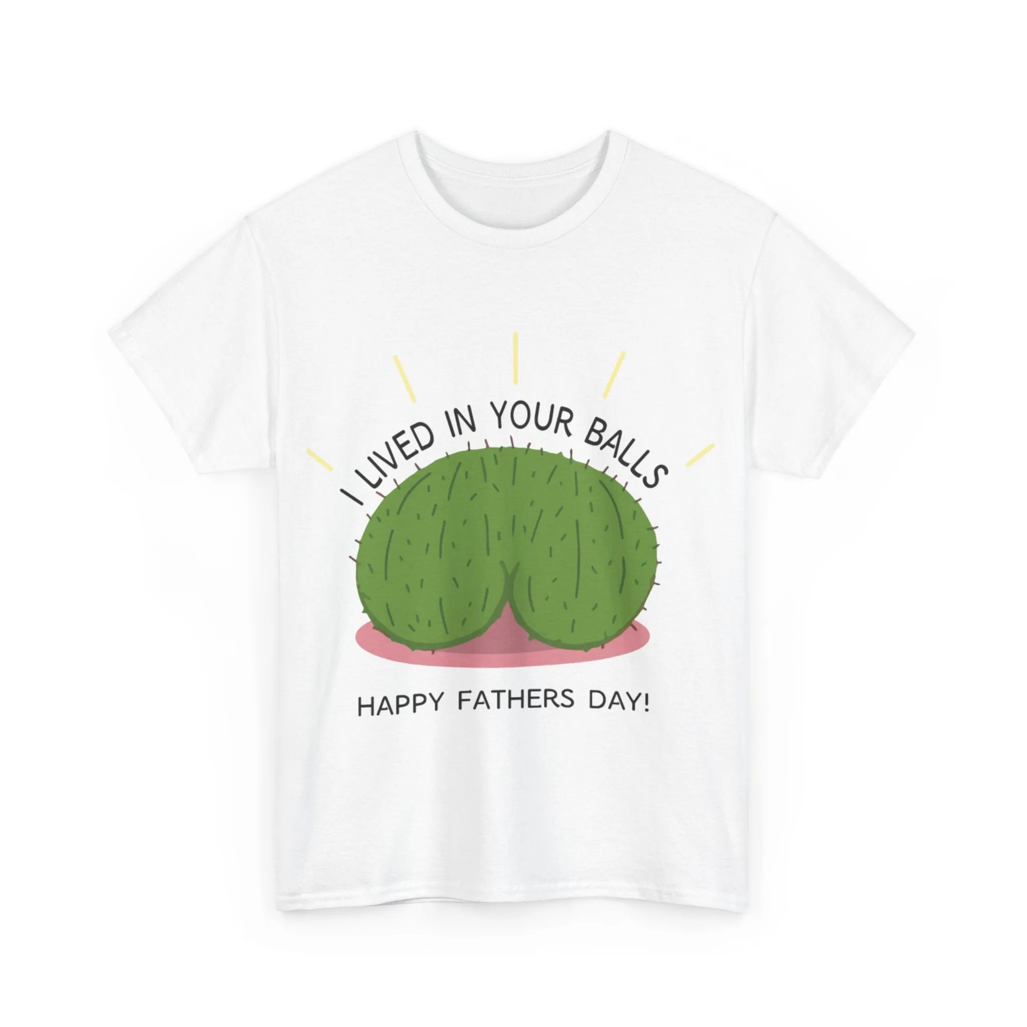 I lived in your balls Cotton Tee