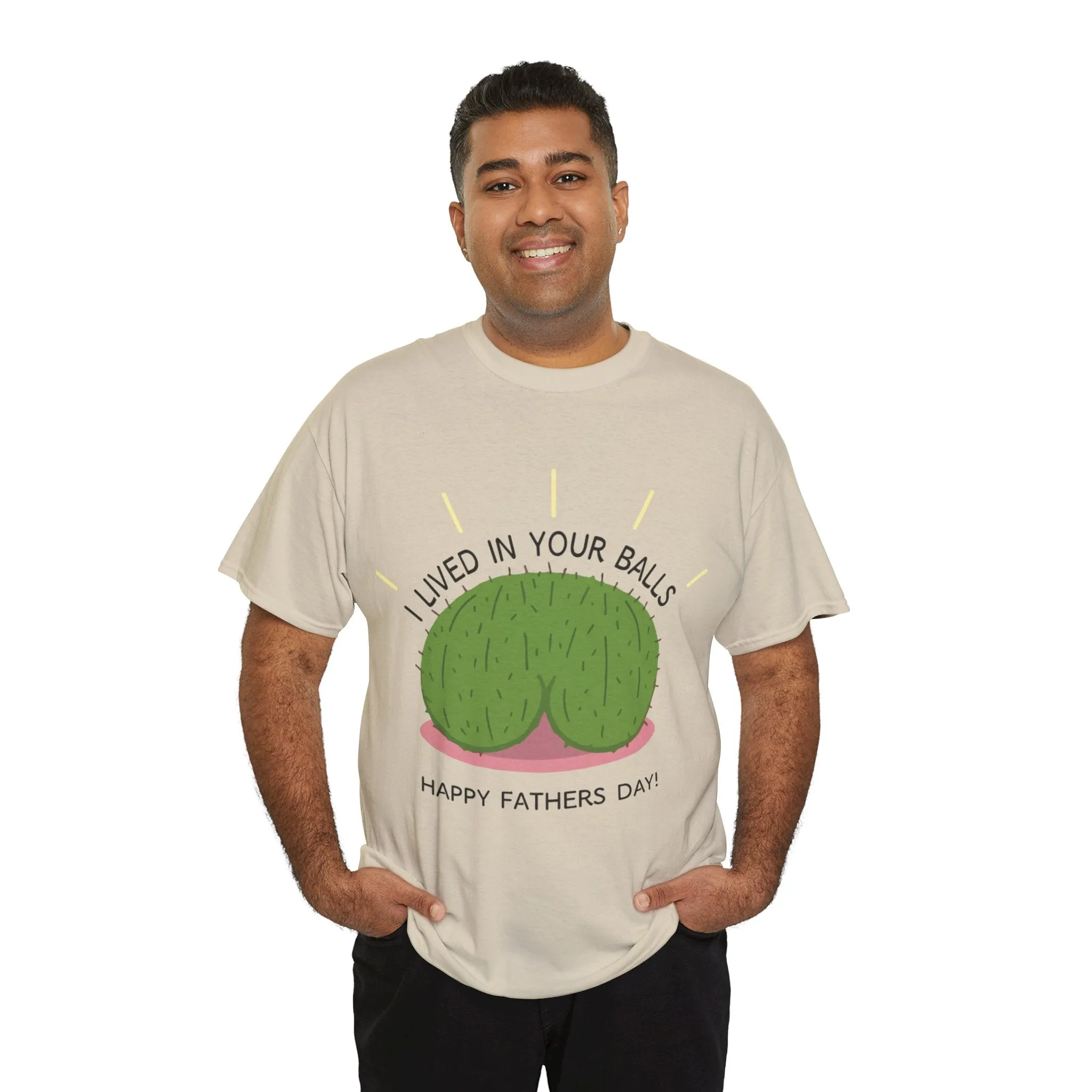 I lived in your balls Cotton Tee