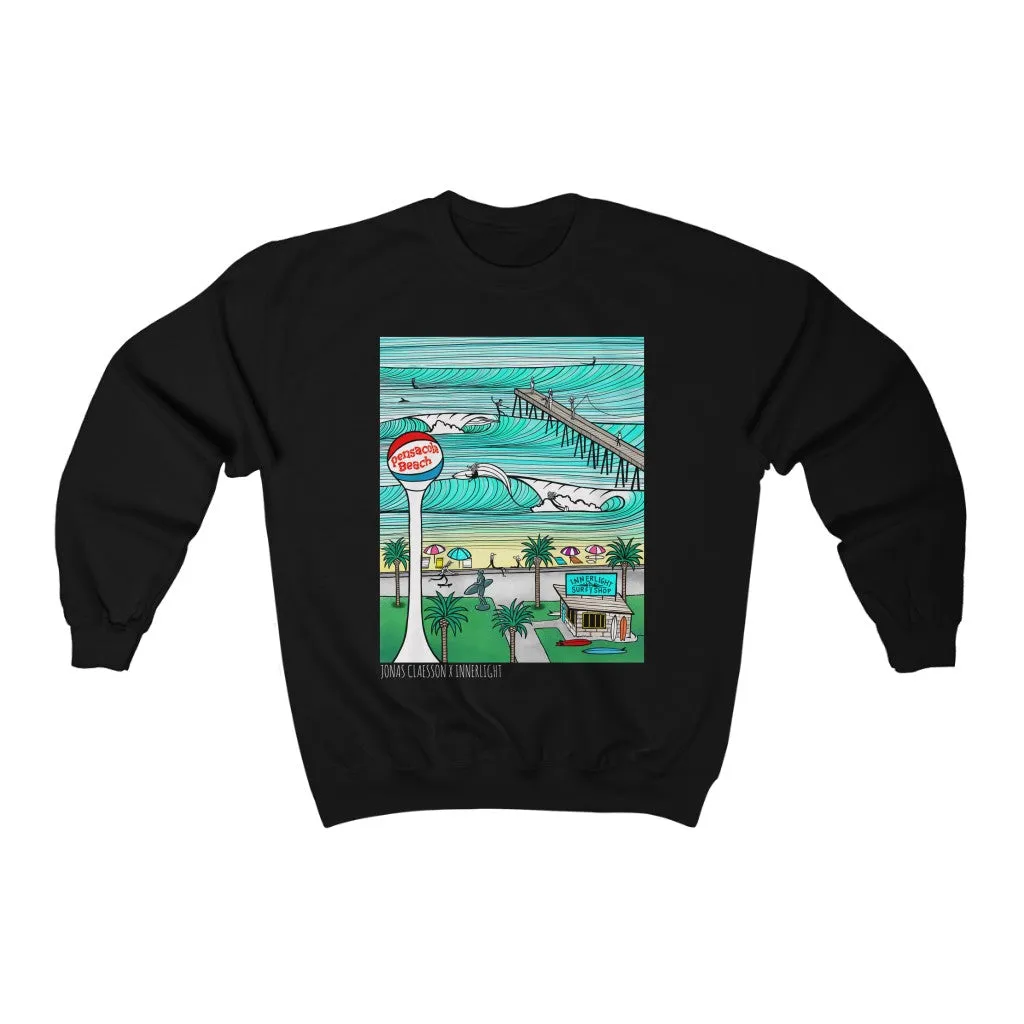 IL Pensacola Beach Jonas Unisex Crewneck Sweatshirt
