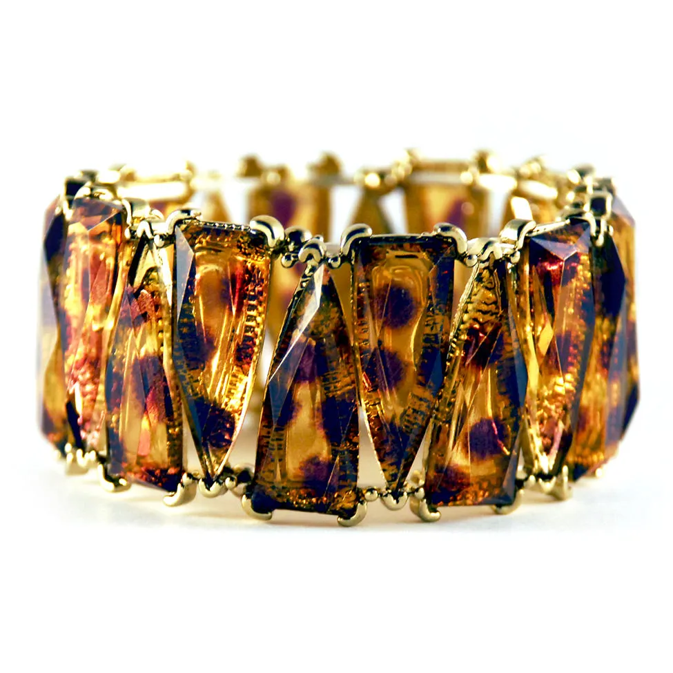 Iris: Safari Tortoise Stretch Bracelet