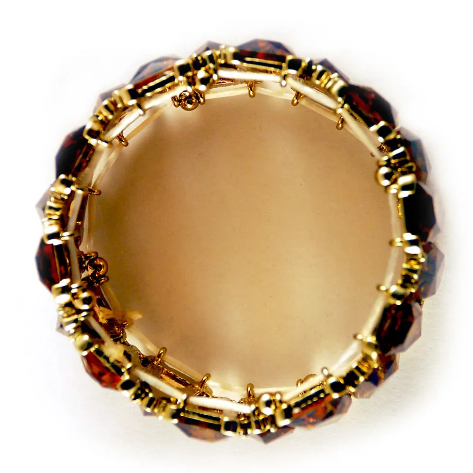 Iris: Safari Tortoise Stretch Bracelet