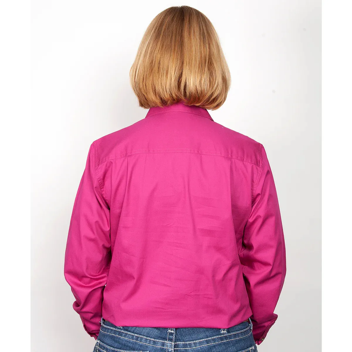 JCA Brooke Workshirt Ladies Magneta