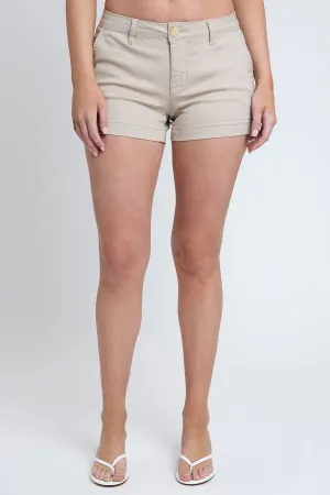 Junior Mid Rise Side Slit Trouser Shorts, Pack of 12
