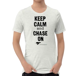 Keep Calm & Chase On Lure Coursing T-Shirts - Light