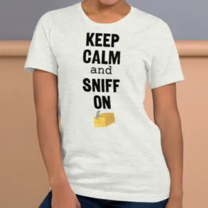 Keep Calm & Sniff On Barn Hunt T-Shirts - Light