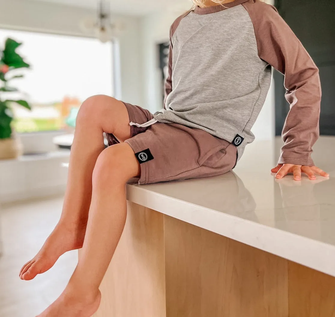 Kids Bamboo French Terry Shorts