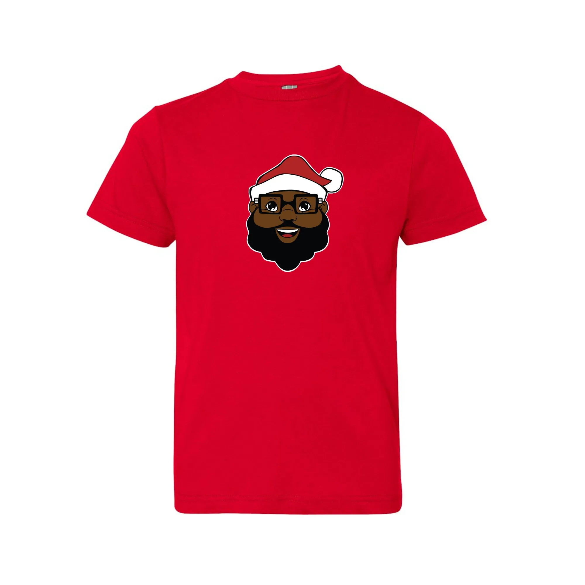 Kids Black Santa T