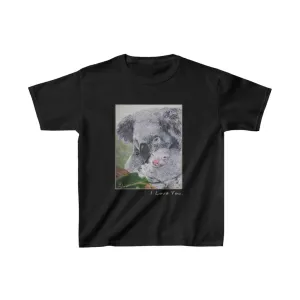 Kid's Koala Painting Fine Art Tee