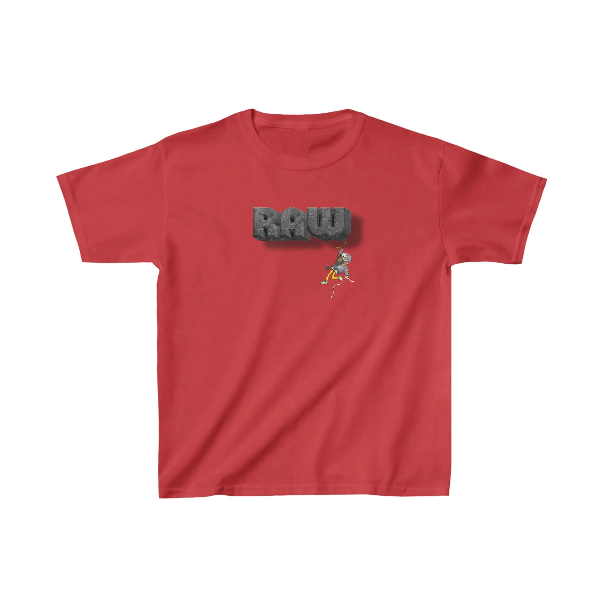 Kids Raw Sushi " Raw climb" Heavy Cotton™ Tee