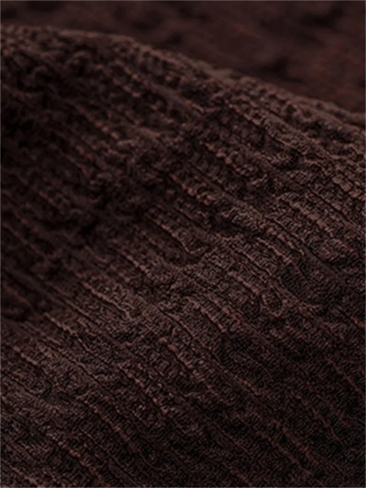 Knitted Sleeveless Ribbed Maxi Dress for Women