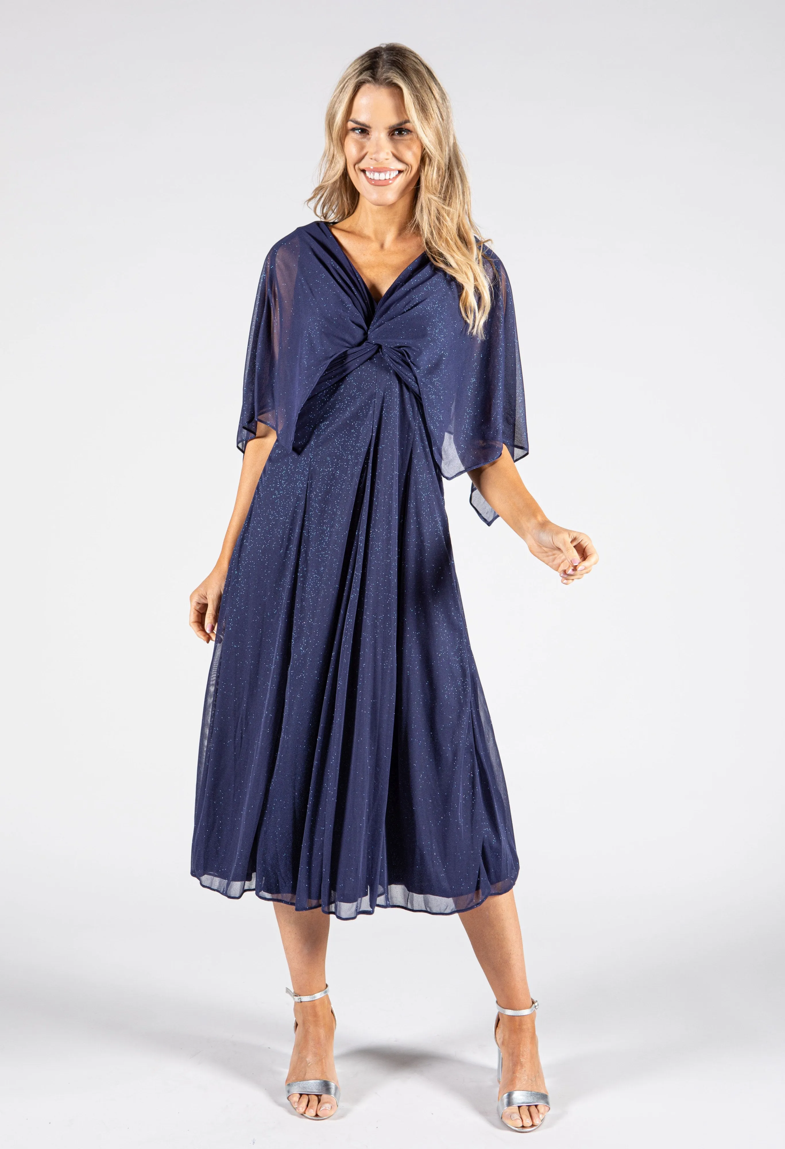 Knot Detail Sparkle Dress