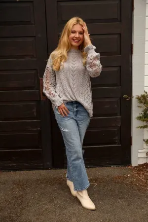 Lacey Knit Top