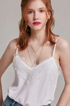 Layered Drop Chain Necklace