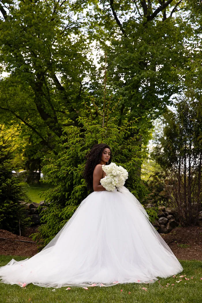 Layered Tulle Ball Skirt
