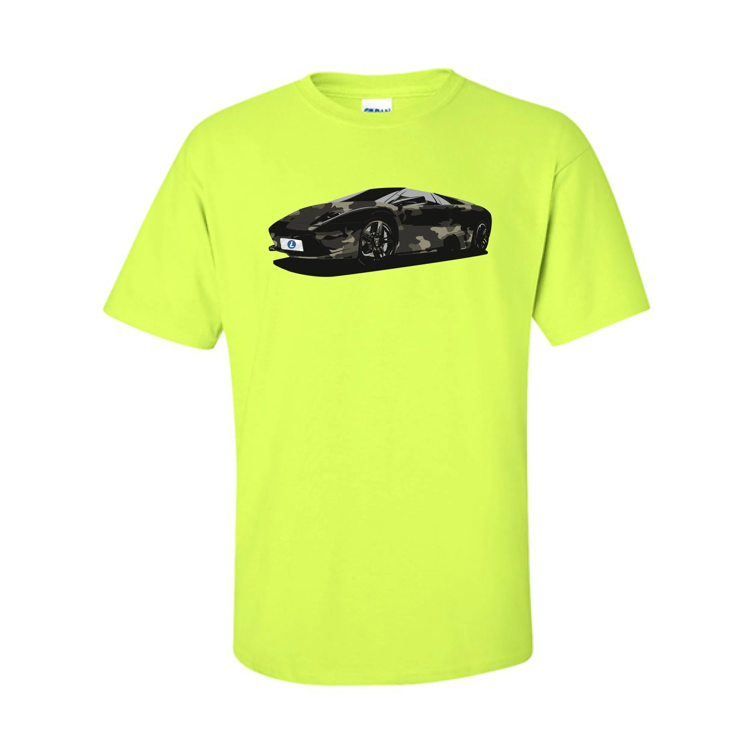 Litecoin Lambo Next Level T-Shirts