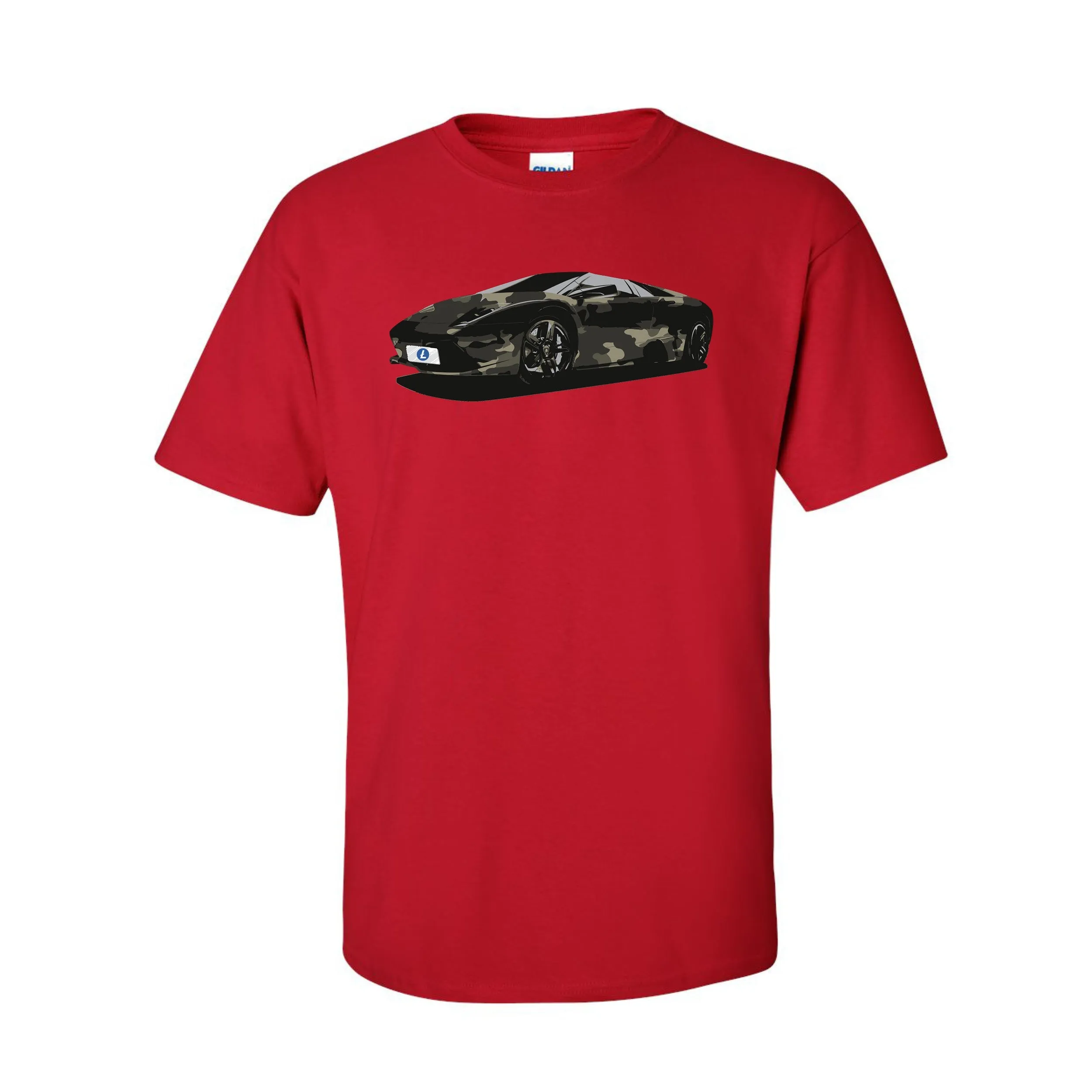 Litecoin Lambo Next Level T-Shirts