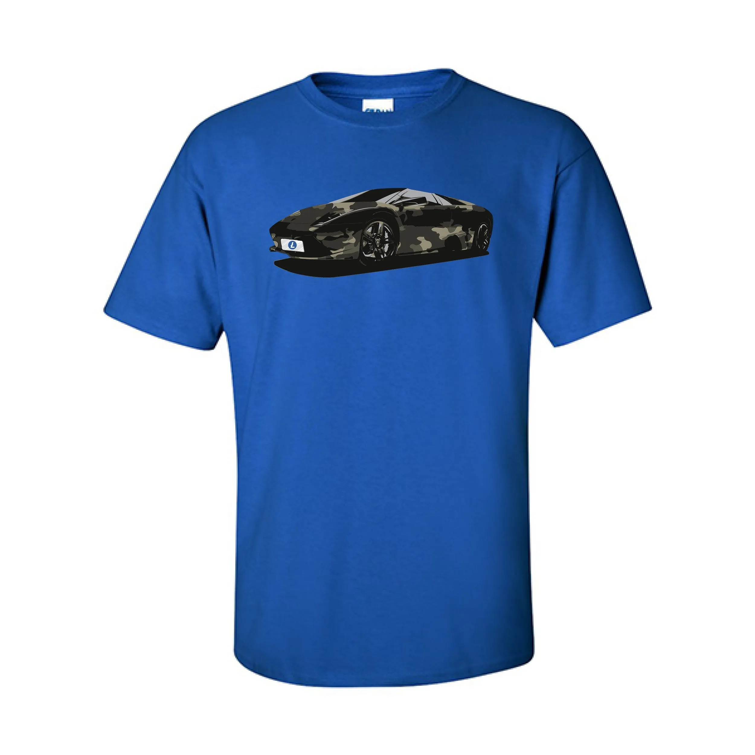 Litecoin Lambo Next Level T-Shirts