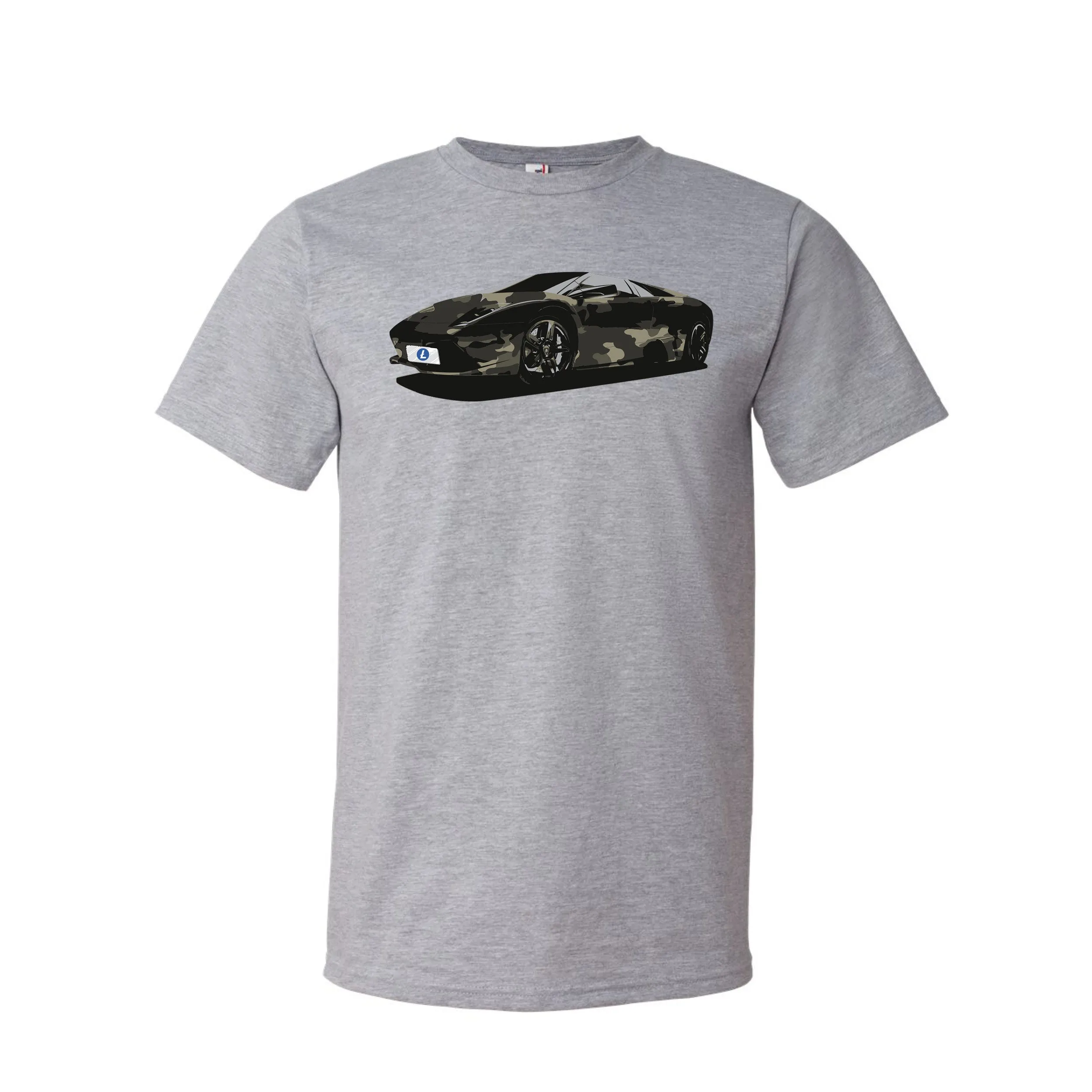 Litecoin Lambo Next Level T-Shirts