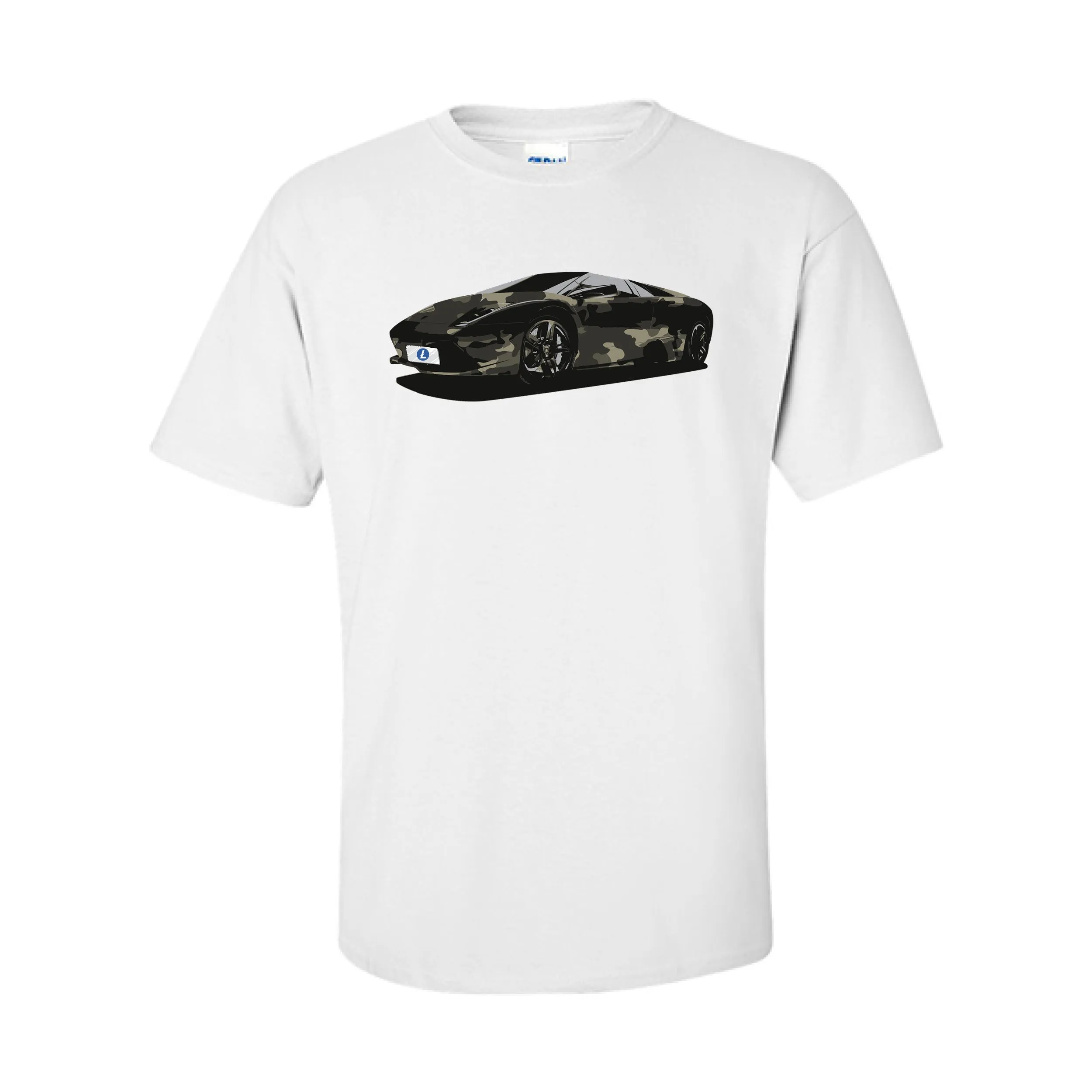 Litecoin Lambo Next Level T-Shirts