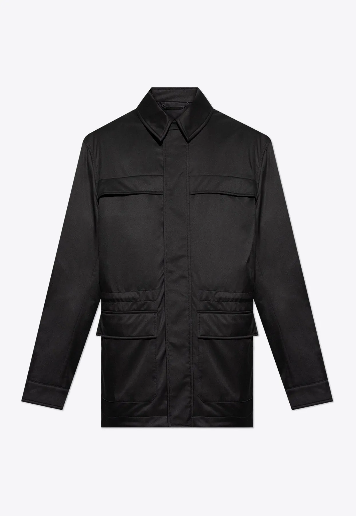 Logo Tag Zip-Up Jacket