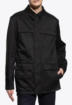 Logo Tag Zip-Up Jacket