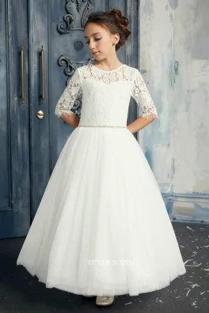 Long Sleeve Lace Dress FR02