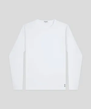 Long Sleeve T-Shirt Eyelet Edition: White
