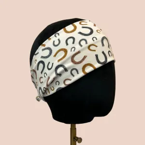 Lucky Horseshoes Stretch Headband