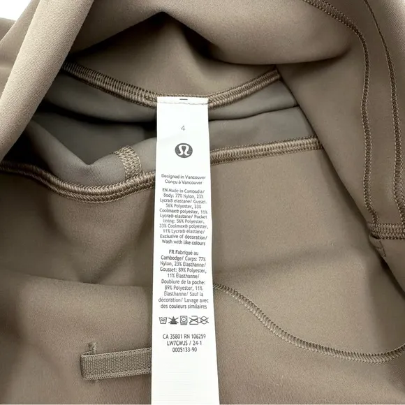 Lululemon Wunder Train High-Rise Short 2&quot;