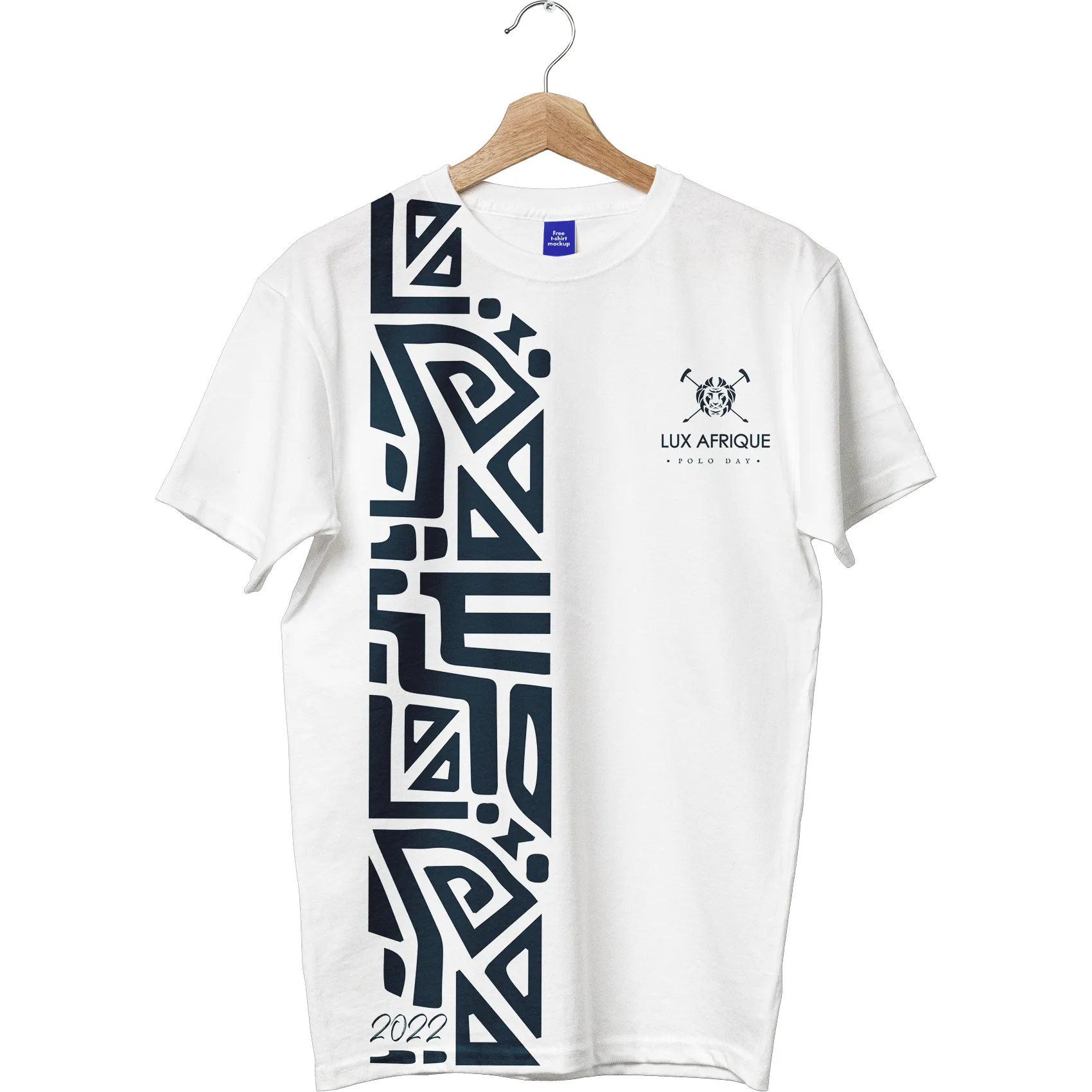 Lux Afrique Polo Day Merchandise Polo Shirt 2022