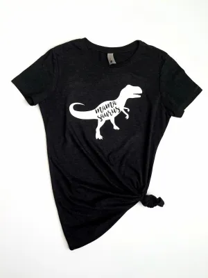 Mama Saurus T-shirt Mom Tee