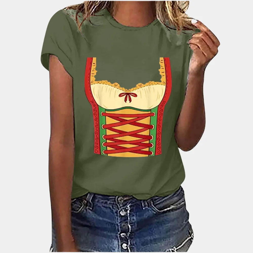 Marie - Printed T-shirt for Ladies - Fun & Unique