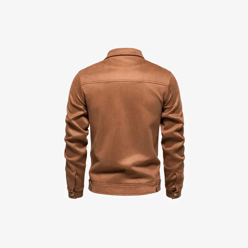 Mason | Mens Faux Suede Bomber Jackets Midweight