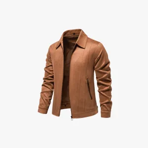 Mason | Mens Faux Suede Bomber Jackets Midweight