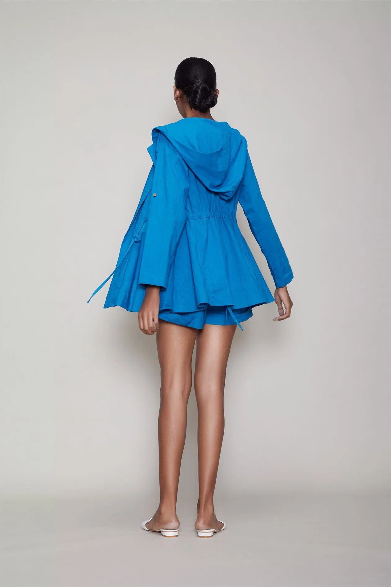 MATI   I   Hooded Jacket And Shorts 3 Pcs Set