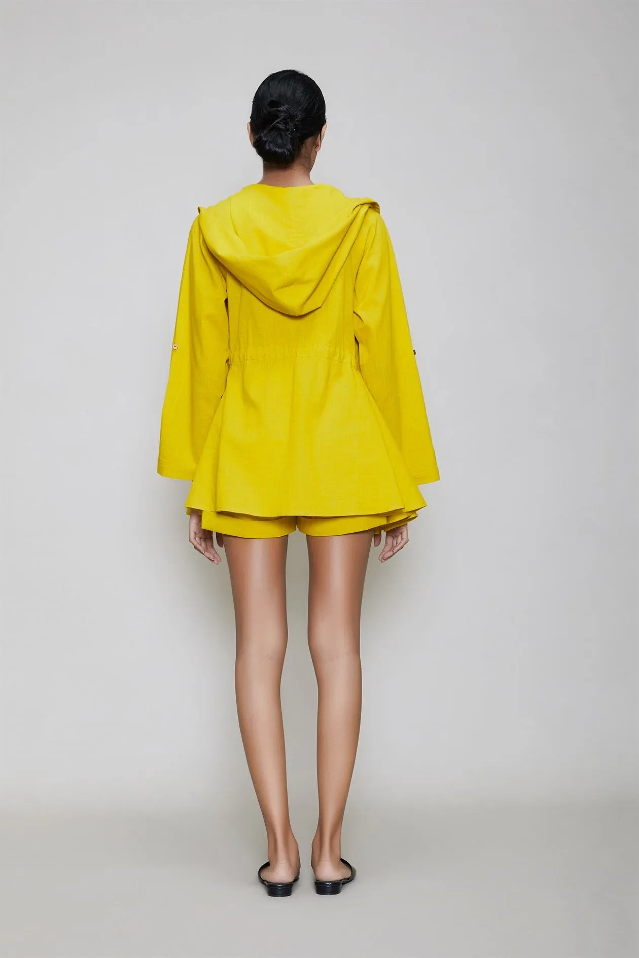 MATI   I   Hooded Jacket And Shorts 3 Pcs Set