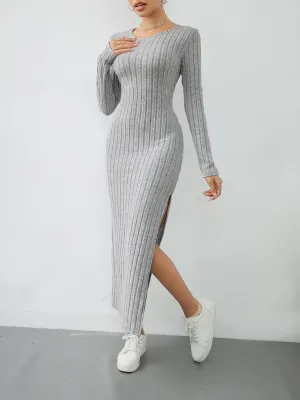 Mattea® | Essence Slim-Fit Dress Timeless Style