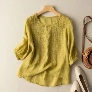 Melysa™ - Chic Embroidered Top