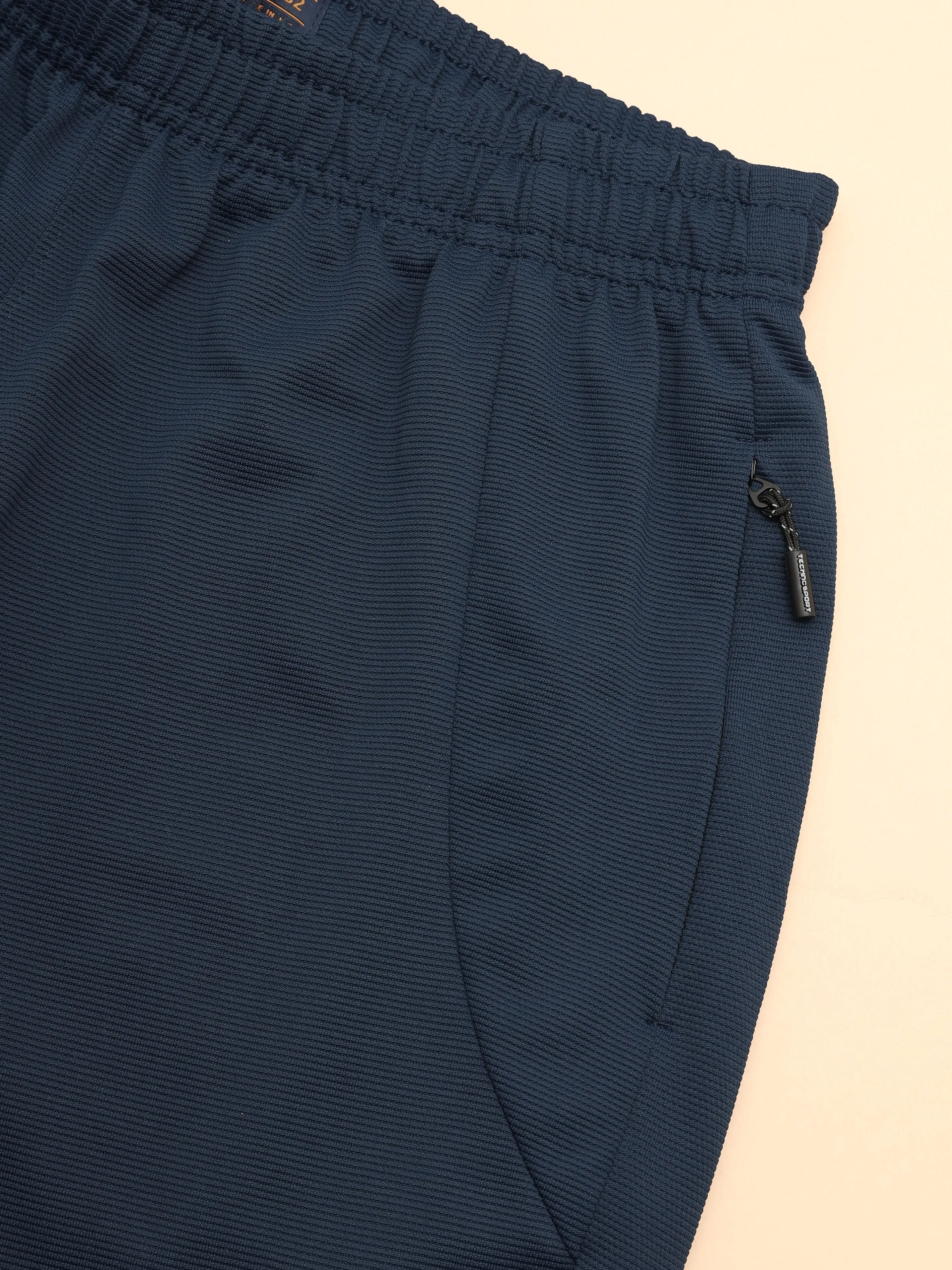 Men Solid Slim Fit Shorts with MATPIQ