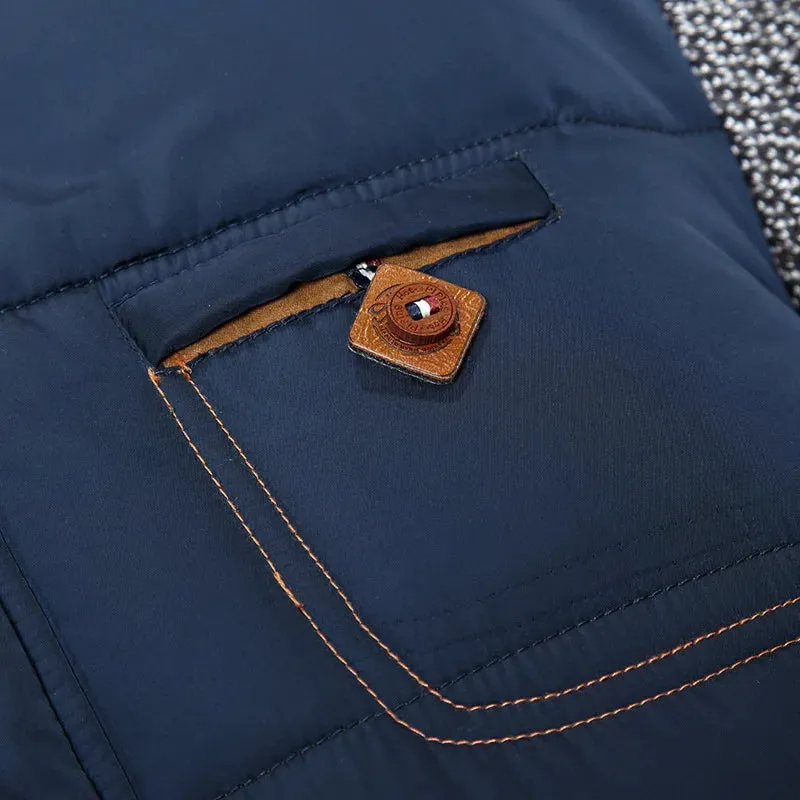 Men's Winter Jacket with Hood for Cold Weather – Daniel