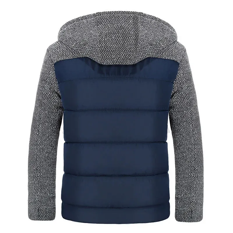 Men's Winter Jacket with Hood for Cold Weather – Daniel