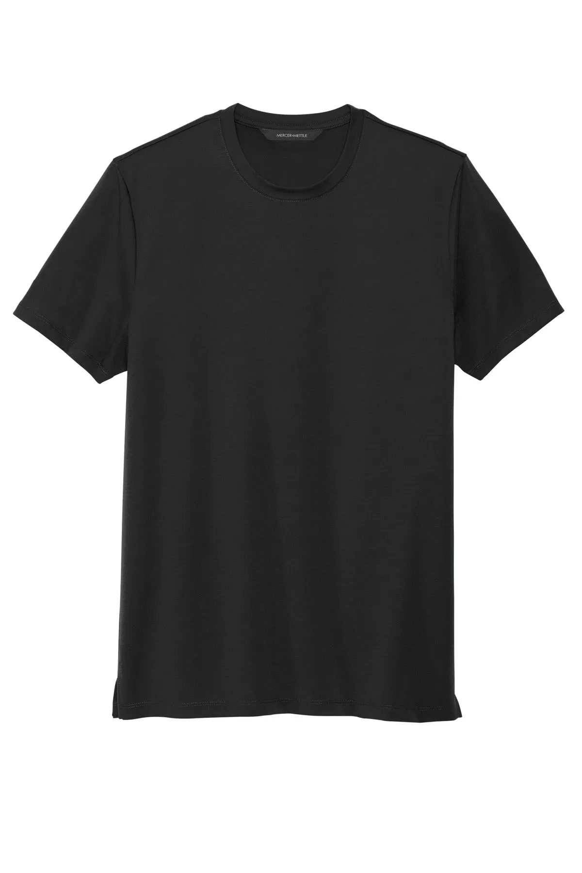 Mercer Mettle Stretch Jersey Crew MM1016 Deep Black