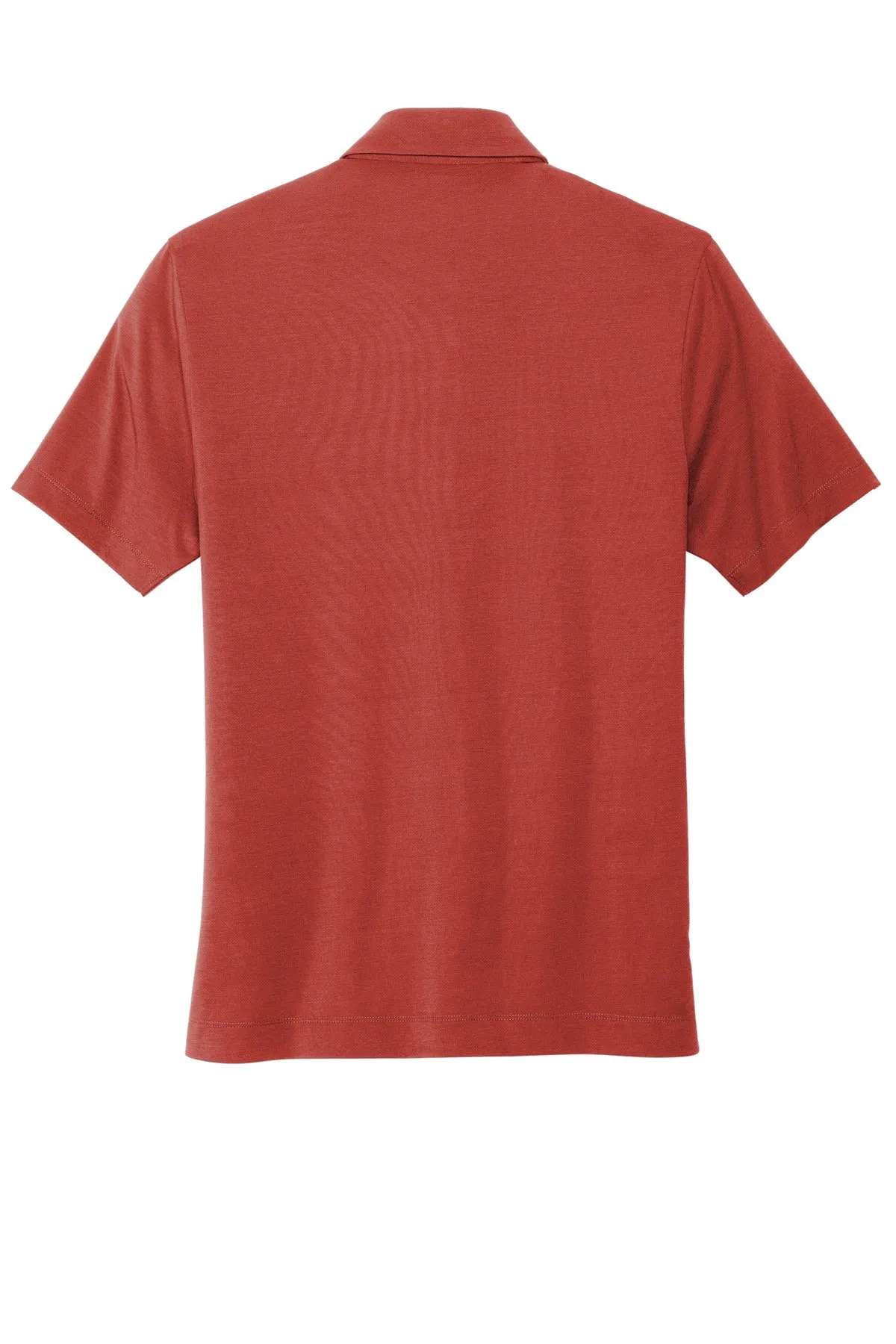 Mercer Mettle Stretch Jersey Polo MM1014 Terracotta